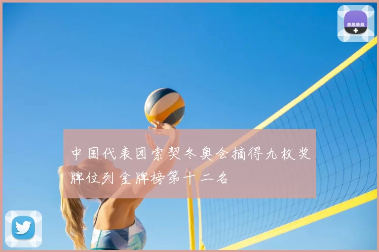 中国代表团索契冬奥会摘得九枚奖牌位列金牌榜第十二名