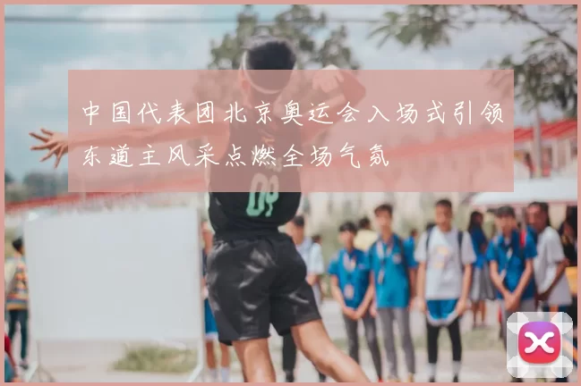 中国代表团北京奥运会入场式引领东道主风采点燃全场气氛