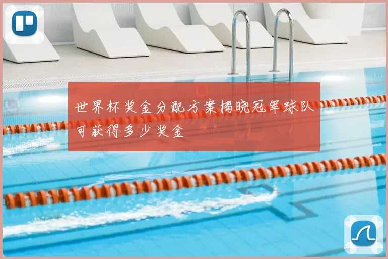 世界杯奖金分配方案揭晓冠军球队可获得多少奖金
