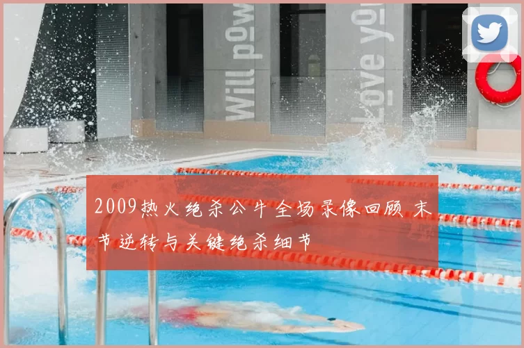 2009热火绝杀公牛全场录像回顾 末节逆转与关键绝杀细节