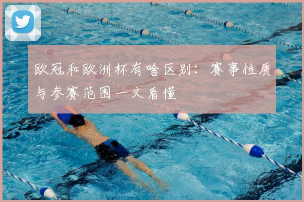 欧冠和欧洲杯有啥区别:赛事性质与参赛范围一文看懂